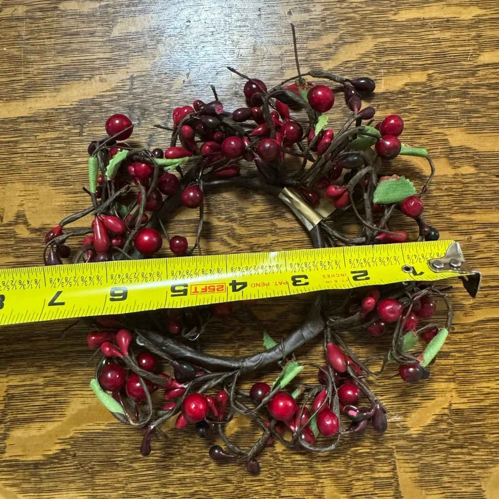 Michaels 8” Red Berry Garland